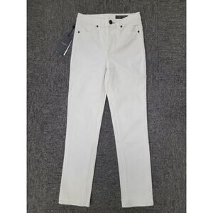 Rag & Bone White Cigarette Pants High Rise Women's Sz 25 NWT MSRP: $225